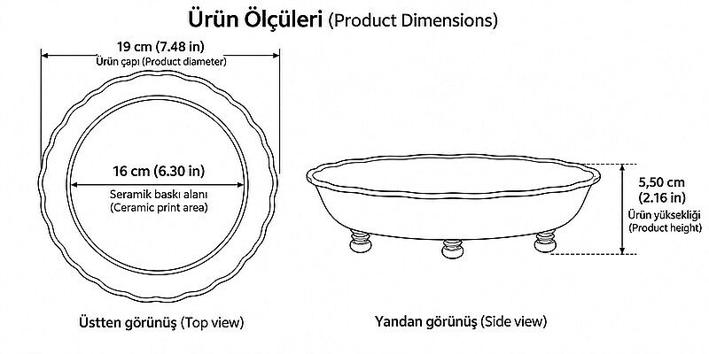 Allah Yazılı Eskitme Şekerlik - 4