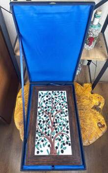Bereketin Kökleri | Zeytin Motifli İznik Çini Pano - 4