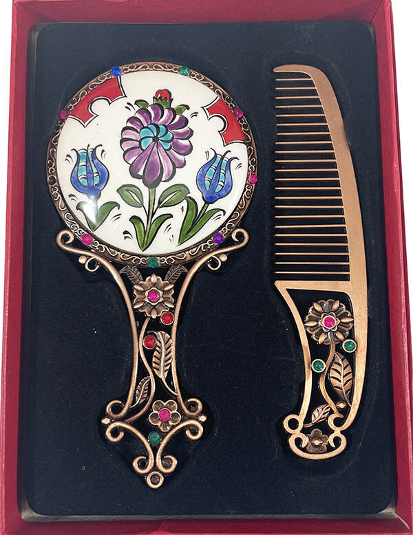 Düğün Hediyesi Tarak Ayna Seti - 1
