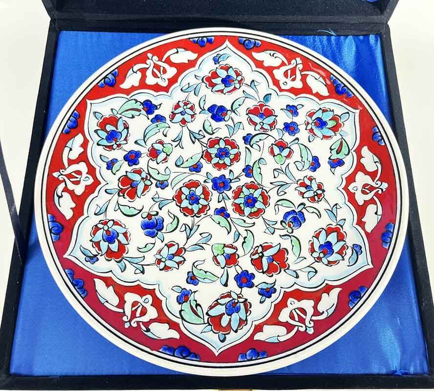 « Festival de Fleurs » – Assiette Décorative en Céramique d’İznik - 2