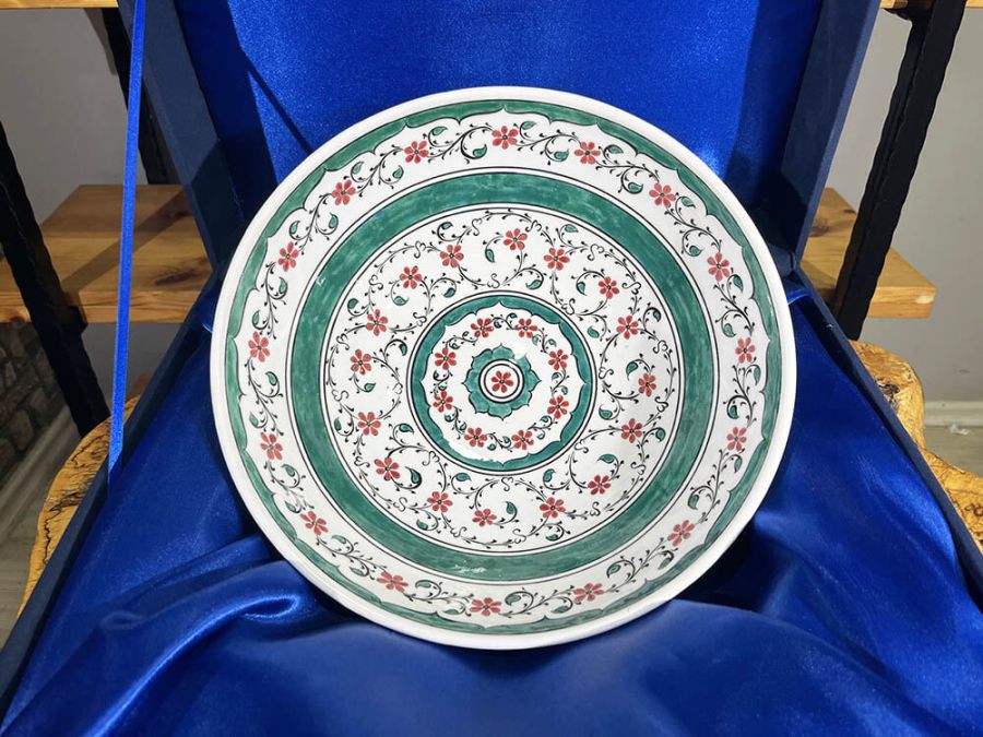 Haliç Desen 30 cm İznik Kâse - 3