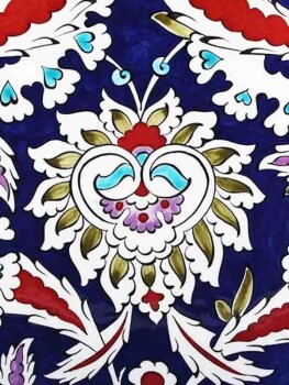 Iznik-Keramikteller mit Hatayi-Motiv - 2