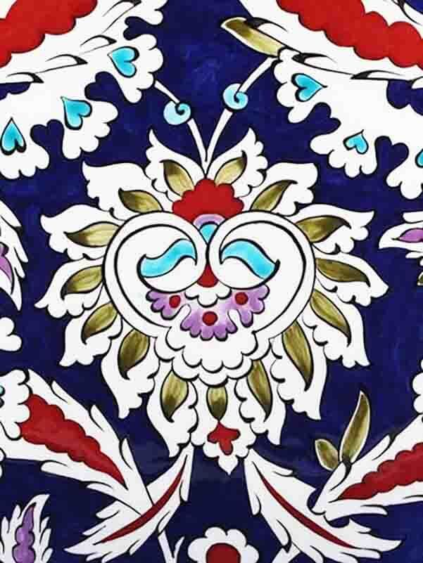 Iznik-Keramikteller mit Hatayi-Motiv - 2