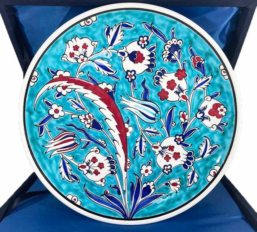 İznik Çini Tabak 25cm - 1