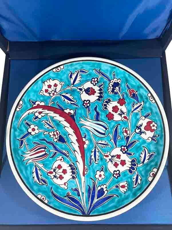 İznik Çini Tabak 25cm - 2