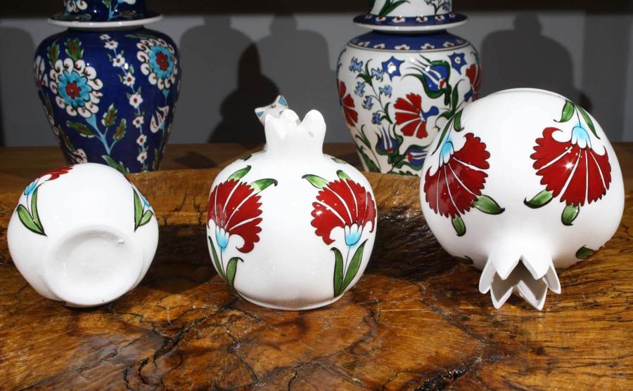 Karanfil Desenli Nar Takımı - 2