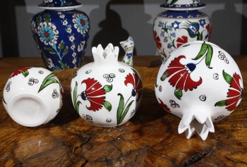 Karanfil Desenli Nar Takımı - 2