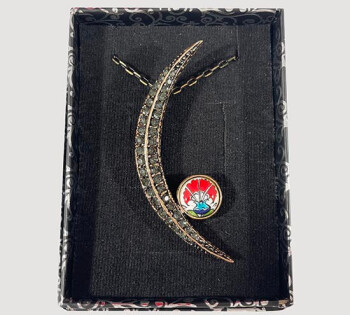 Kırmızı Karanfil Bronz Kolye - 2
