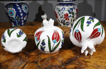 Lale Motif 3’lü Nar Takımı - 2