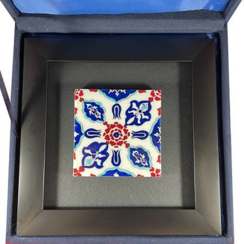 Özel Tasarım Yansıma Çini Plaket - 2