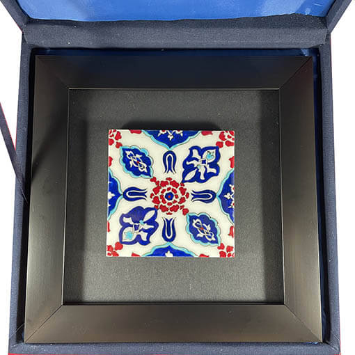 Özel Tasarım Yansıma Çini Plaket - 2