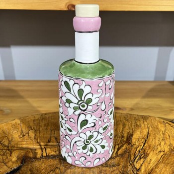 Pembe Zemin Lotus Çini Yağdanlık - 2
