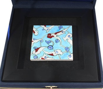 Turkuaz Zemin Plaket Karo - 2