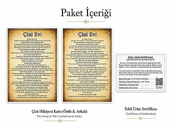 VIP Makam Hediyesi, Osmanlı Kalyonu Motifli İznik Çini Pano - 4