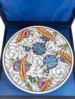 Yeni İş Hediyesi 25cm İznik Tabak - 2