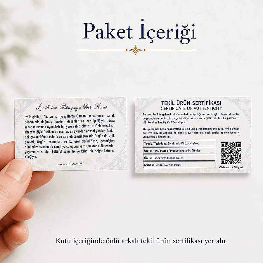 Zeitreisender Iznik-Keramik-Lesezeichen - 5